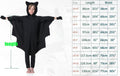Seawhisper Bat Costume Kids Toddler Boys Girls Halloween Jumpsuit 2T-14