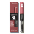 Revlon ColorStay Overtime Liquid Lipstick with Clear Lip Gloss, Long-Lasting Lip Color, Dual Ended with Moisturizing Vitamin E, 005 Infinite Raspberry, 0.07 fl oz