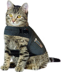 Thundershirt Classic Cat Anxiety Jacket, Heather Gray, Medium (9 to 13 lbs), THU-009