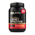 Optimum Nutrition Gold Standard 100% Whey Protein Powder, Vanilla Ice Cream, 2 Pound (Packaging May Vary) | 24g 100% Whey Protein Per Serving, with BCAAs, Gluten Free, Banned Substance Tested, Easy Mixing, Muscle Support & Recovery