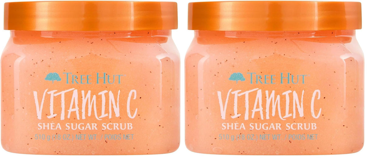 Tree Hut Body Scrub, Coco Colada, 18 Oz | Exfoliating & Hydrating Sugar Scrub with Shea Butter & Essential Oils, Smooth Skin, Body Exfoliator For All Skin Types