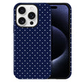 Polka Dot Pattern Phone Case for iPhone 13/14 6.1", Wine