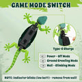 HYES Wall Crawler Gecko, Rechargeable Remote Control Robot Toys