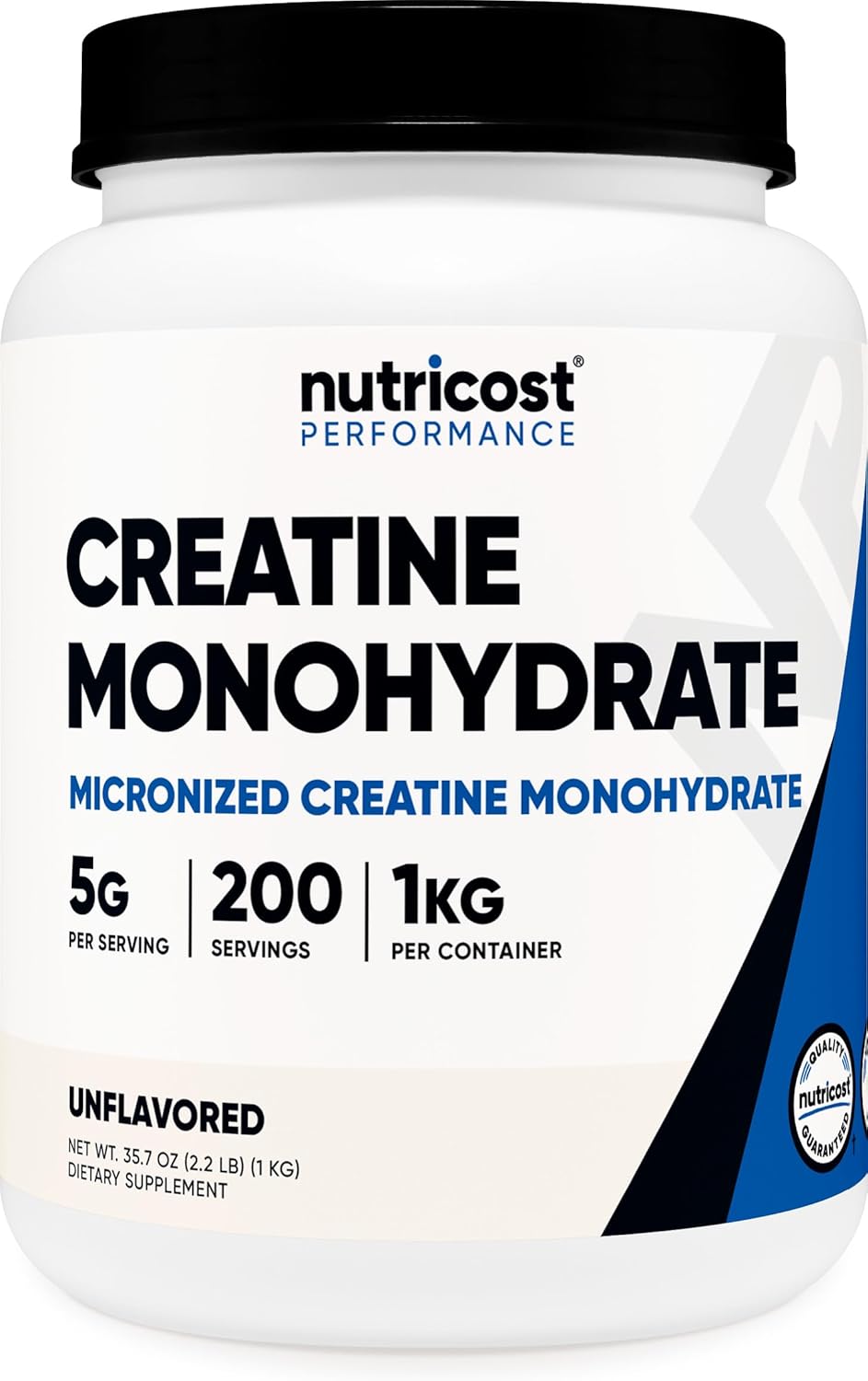 Nutricost Creatine Monohydrate Micronized Powder (1 KG) | Pure Creatine Monohydrate