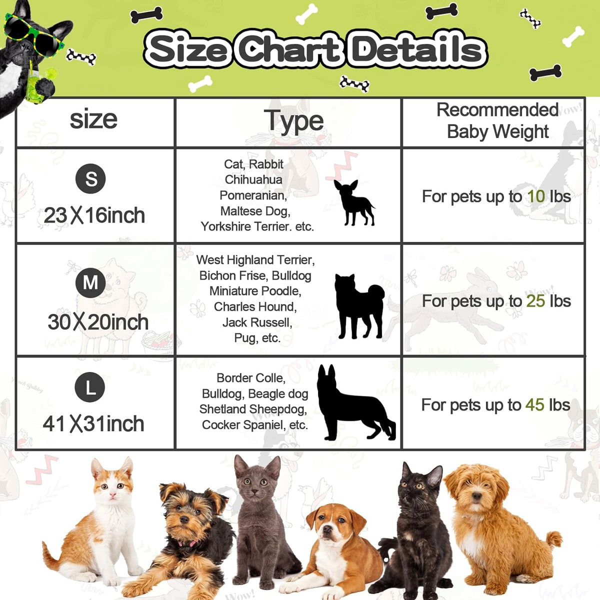 Rezutan 1 Pack 3 Blankets for Dogs, Dog Blanket for Large & Medium Pet Cat, Premium Soft Fluffy Suitable for Dog Kennels & Beds, Sofas, Gifts Puppy Essentials, 41x31inch, Gray/Blue/Beige