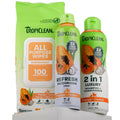 TropiClean 2-in-1 Dog Shampoo and Conditioner, Moisturizing Dog Detangler, Puppy Safe, Made in the USA, Papaya Scent, Cat & Kitten Safe, 20oz.