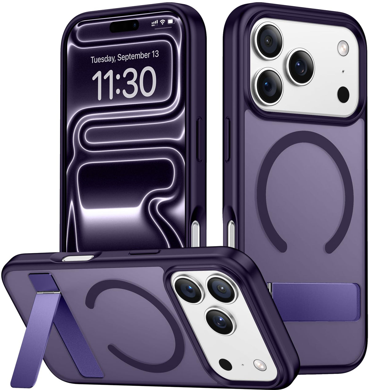 SPIDERCASE for Samsung Galaxy S26 Ultra Case,Built-in Stand,Clear