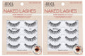 Ardell Naked Strip Lashes 421 Natural Looking False Eyelashes, 4 Pairs | Seamless Blend with Invisiband for Long-Lasting Lightweight Wispy Texture Adds Subtle Volume, Synthetic Hair, Cruelty Free