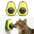 Avocado Catnip Wall Ball Cat Toys Catnip, 2PCS Cute Avocado Shape Catnip