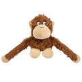 Best Pet Supplies Interactive Squeaky Dog Toy - Crinkle Chicken, Brown | Stuffing Free Body, Soft, Squeaks & Crinkles, No Mess, Perfect for Moderate Chewers, Toss and Fetch Play