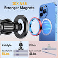 Kaistyle for Magsafe Car Mount【Strong Magnet】 Magnetic Phone Holder for Car Phone Holder Mount Dash Mounted Holders Phone Holders for Your Car Accessories for Women Men for iPhone 18 Pro Max 17 16 15