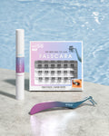 KISS Falscara DIY Eyelash Extension Bond & Seal Infused with Biotin & Vitamin E – Strong Gentle Comfortable Lash Adhesive for All Day Wear For Use With Falscara Lash Wisps, Remover, and Applicator