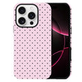 Polka Dot Pattern Phone Case for iPhone 13/14 6.1", Wine