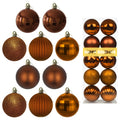 Rose Red 4.0" Large Christmas Balls - Christmas Tree Decoration Ornaments Shatterproof Hanging Balls for Birthday Halloween Holiday Wedding Decorations Set of 4pcs