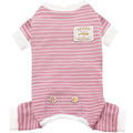 KYEESE Striped Dog Pajamas for Medium Large Dog Stretchy Onesie Daily Wear