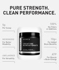 Kaged Creatine Monohydrate Micronized Powder | Unflavored | Muscle Building & Recovery | 5000 mg Per Serving | Vegan, Gluten Free, Easily Digestible | Supplements for Men & Women | 100 Servings