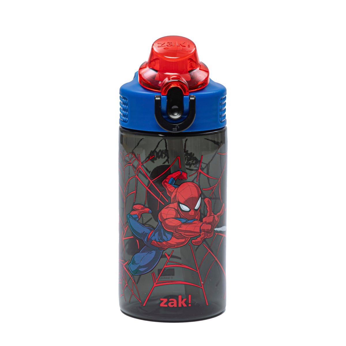 Zak Designs Sanrio Hello Kitty Sage 16oz Leak-Proof Straw Kids Water Bottle | BPA Free, Durable Plastic, Cupholder Friendly, Dishwasher Safe, Easy to Clean, Lid Lock, Handle, For School, Home, Travel