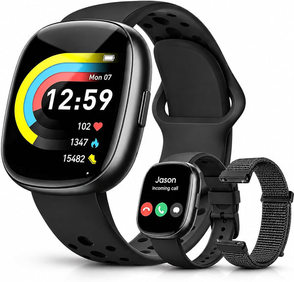 Smart Watch for Men/Women, Fitness Tracker with 120+ Sport Modes