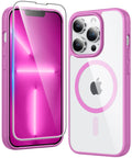 FNTCASE for iPhone 18 Pro Max Case / 17 Pro Max Clear Case Fit for Magsafe