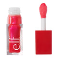 e.l.f. Glow Reviver Lip Oil, Tinted, Hydrating & Non-Sticky, Hot as Fudge