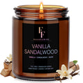 Cashmere Vanilla Scented Candle for Home Soy Wax Candle, Aromatherapy Candle Gift for Women Men, 7oz