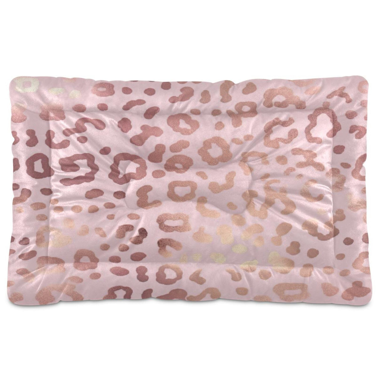 Christmas Patch Pet Bed Pad Soft Dog Bed Mat with Anti-Slip Bottom, Machine Washable Crate Pad Mattress for Dog Sleeping- 24 * 18inches