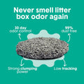 Boxie Premium Scented Clumping Cat Litter 30+ Day Odor Control 16 lb