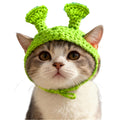 Cute Cat Hats Costume Suitable for 5 to16 lbs - Rabbit Kitten Hat Head Circumference 11" or Less Cat Hats for Cats only Pet Photography Outfits