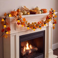 8.5Ft Thanksgiving Turkey String Lights, 10 LED Outdoor with Garland Decor