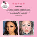 Glamnetic Magnetic Eyelashes - Vacay | Long Magnetic Lashes, 60 Wears Reusable High Volume Faux Mink Lashes, Dramatic, Round - 1 Pair