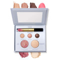 LAURA GELLER NEW YORK Glam on the Run Face, Eye & Lip Travel Makeup Palette, Baked Eyeshadows, Blush, Highlighter & Lip Glaze, All-in-One Makeup Kit for Mature Skin & On-the-Go Beauty