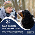 Musher's Secret Dog Paw Wax 60g – Lick Safe Moisturizer for Cracked Pads – Nose & Paw Care Balm – Helps Protect from Hot Pavement & Snow with Vitamin E