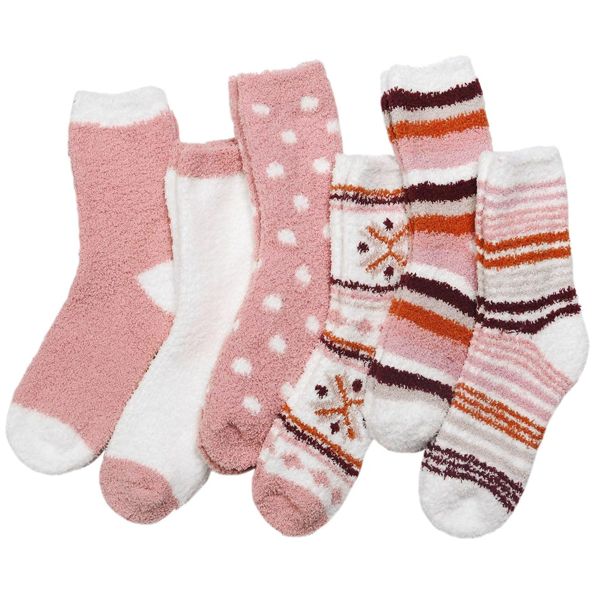 Fuzzy Socks for Women Fluffy Cozy Slipper Socks Fall Halloween Socks Gifts | Soft Thick Plush Warm Socks, Christmas Winter Gifts for Ladies,Comfortable Indoor Home Socks, Sleep Slipper Socks