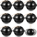 Zhengmy 16 Pcs Large Christmas Jingle Star Bell Xmas Ornament, Gold