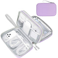 FYY Electronic Organizer, Travel Tech Pouch Bag, Cable Organizer Black