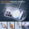 SPIDERCASE for Samsung Galaxy S26 Ultra Case,Built-in Stand,Clear