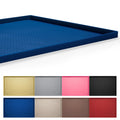 Hubulk Dog Feeding Mat,100% Waterproof BPA Free Silicone Pet Food and Water Bowl Placemat,Dishwasher, High Raised Edge to Prevent Spills,Nonslip Tray to Stop Messes on Floor (19"x12"x0.5", Grey)