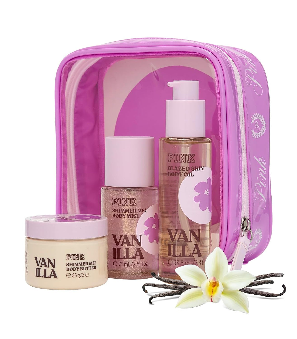 Victoria's Secret PINK 3 piece Vanilla Gift set