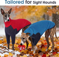 DENTRUN Greyhound Sweatshirt, Fleece Turtleneck Jumper for Sighthounds