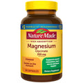 Nature Made Magnesium Glycinate 200 mg per Serving, 180 Capsules | High Absorption Magnesium Supplement for Muscle, Heart and Bone Support, Magnesium Bisglycinate Capsules, 90 Day Supply