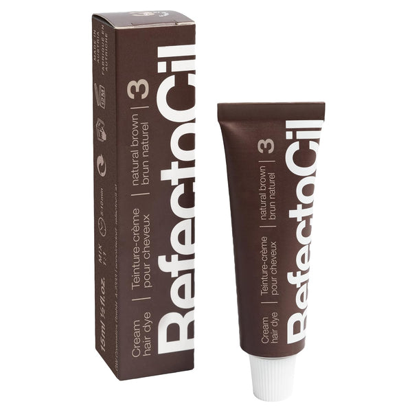 RefectoCil Cream Hair Dye 2-Pack – Professional Long-Lasting Hair Tint | Twin Pack for Regular Users and Salons – Use With 3% Developer (Sold Separately)