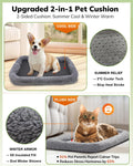 Morpilot Pet Carrier for Large Cats, Puppies & Small Dogs Up to 25lbs, Escape-Proof with Locking Zippers, Dual-Sided Cushion, Safety Buckle for Car & Vet Travel, Includes Foldable Bowl (Dark Gray)
