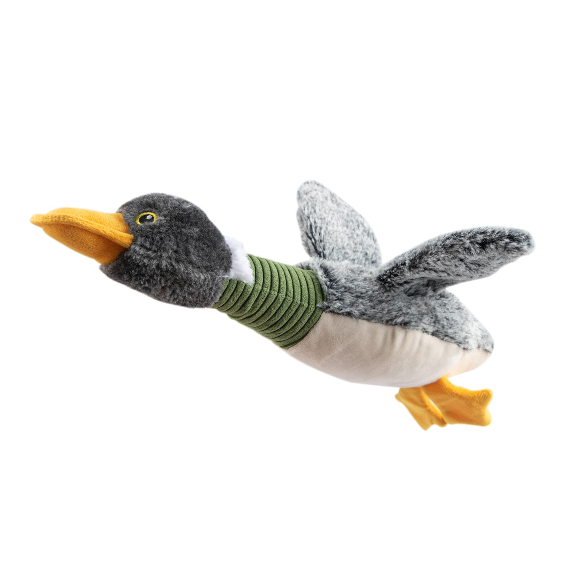 Best Pet Supplies Interactive Squeaky Dog Toy - Crinkle Chicken, Brown | Stuffing Free Body, Soft, Squeaks & Crinkles, No Mess, Perfect for Moderate Chewers, Toss and Fetch Play