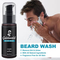 Beard Kit,Beard Grooming Kit w/Beard Wash/Shampoo,2 Packs Beard Oil,Beard Balm,Beard Wash,Brush,Comb,Scissor,Storage Bag,E-Book,Beard Care&Trimming Kit