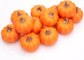 Pumpkin Decor Orange Set of 12 Harvest Thanksgiving Fall Decoration