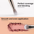 TEOYALL Eye Crease Brush, Soft Dense Synthetic Bristles Eyeshadow Brush Flat Concealer Brush For Powder Cream Concealer Highlight