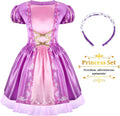 LIMIROLER Princess Dress Up Clothes for Little Girl Role Play Costume Gift Set Princess Dress Up Toys for Toddler Girls