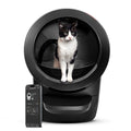 Litter-Robot 4 Supply Bundle by Whisker, Black - Automatic | Automatic, Self-Cleaning Cat Litter Box, Includes 3 OdorTrap Refills, 10 Liners, 30 Cleaner Wipes, & 2 Carbon Filters