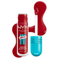 NYX PROFESSIONAL MAKEUP Lip IV Hydrating Glossy Lip Stain, Long-Lasting, Tinted, Vegan Formula with 12 HR Hydration - Petal Pourin' (Pink)