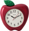 Westclox 10" 3-Dimensional Apple Wall Clock- Model #38038A
